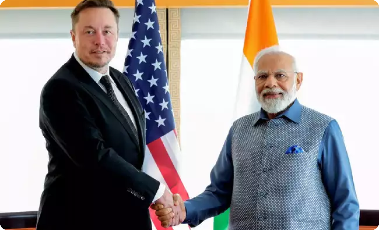 The Modi-Elon Meetup 