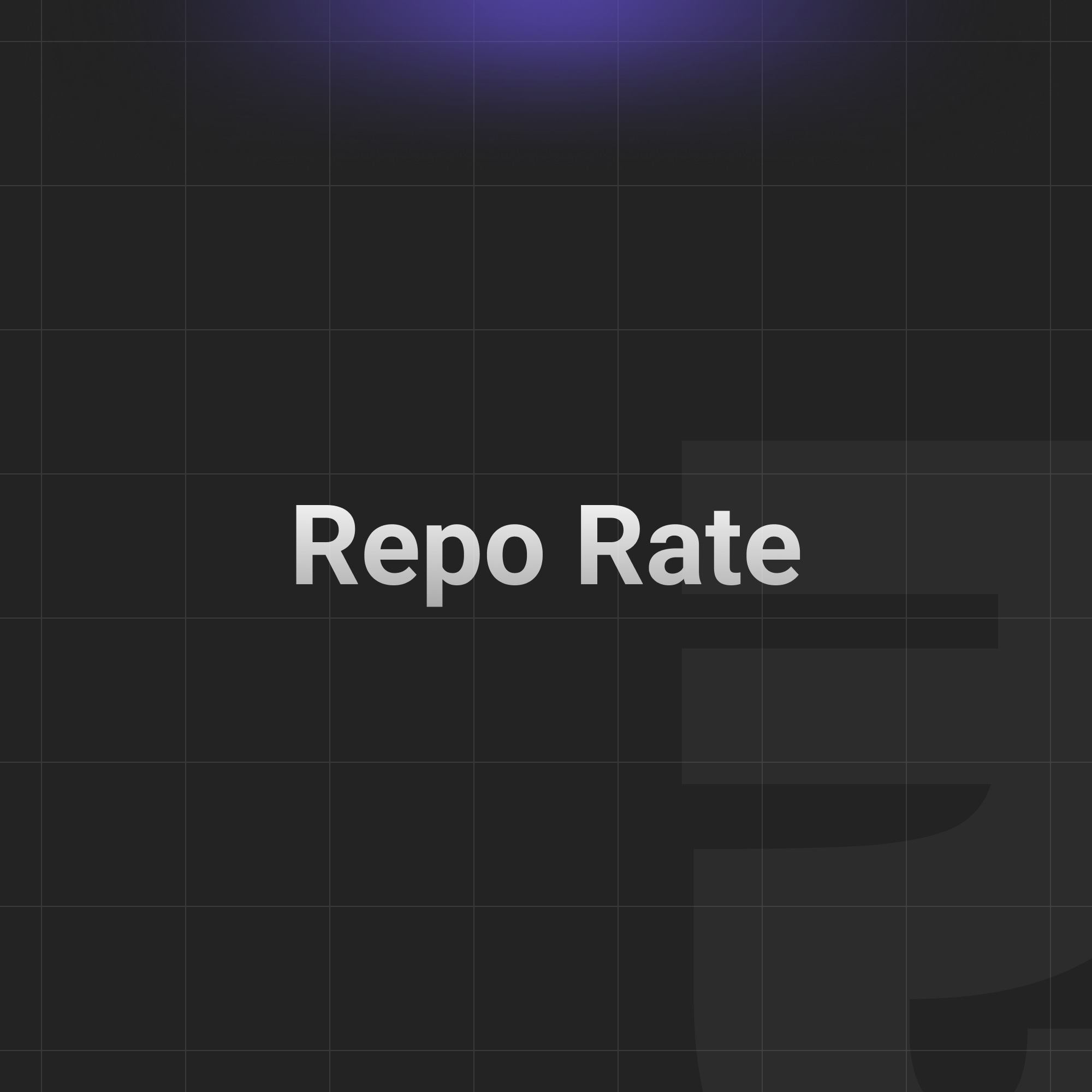 What is Repo Rate and it's affect on market
