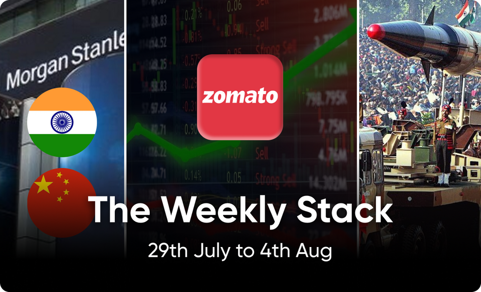 The Weekly Stack 29th July to 4th Aug