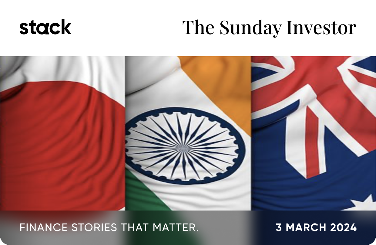 UK & Japan sink, India soars